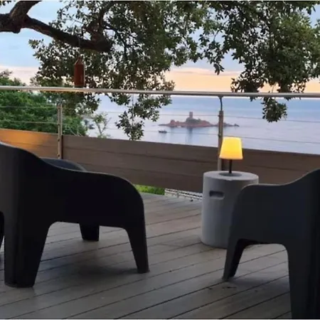 Bungalow Mobile Home De Luxe Vue Mer Saint-Raphael 4 Personnes Camping